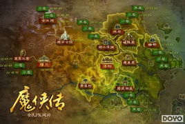 (王者大陆的地图)探秘王者大陆官方地图：解锁隐藏地点，掌握全球战场分布